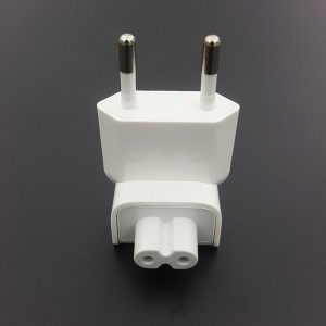 CA desmontable enchufe euro cabeza de pato para el iPad de Apple iPhone 10W 12W USB cargador MacBook Mag energía segura adaptador convertidor para la UE de EE.UU.