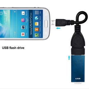 フラッシュドライブのためにサムスン、LG、ソニー小米科技のAndroid携帯電話のためのUSB 2.0 OTGアダプタマイクロUSBケーブルOTG USBケーブルマイクロUSB