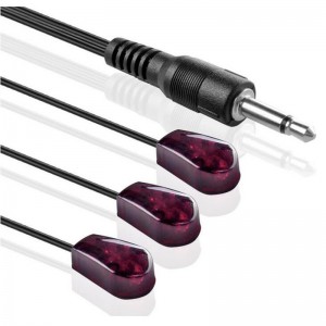 EMETTEUR IR Triple Mini Stick-On infrarouge Émetteurs Blink Eye Câble