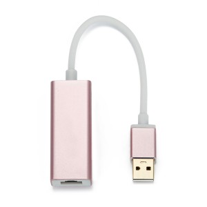 Adaptador Ethernet USB 2.0 para rede 10/100 RJ45 Lan Adapter Wired