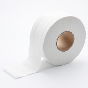 100% Virgin Pulp Jumbo Toilet Tissue In Public Place 2 PLY Toilet Paper Embossing Jumbo Rolls