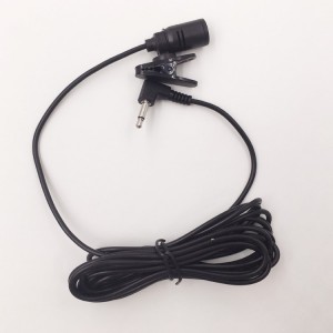Micrófono de 3,5 mm Jack Mini con conexión de cable Micrófono condensador de micrófono para teléfonos inteligentes micrófono portátil