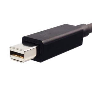 ميني DisplayPort (الصاعقة 2 متوافق) ذكر لميني DisplayPort الذكور تحويل محول للتفاحة إيماك ماك بوك برو الهواء التلفزيون عالي الوضوح