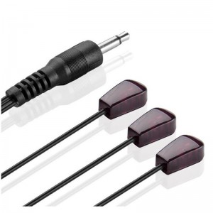 Emisor IR Triple Mini Stick-On Emisores de infrarrojos cable de ojos parpadeo